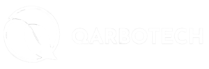 Qarbotech Logo white
